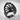 Rib Shell Fan Ring, black rhodium plated, product photo