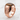 Ossuary Tiger Eye Ring, rose gold plated, angled front view
