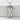 Hourglass Scythe Frame Pendant, polished, product photo