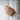 Janus Open Ring, rose gold, worn on model's hand