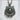 One Eyed Monster Pendant, black rhodium plated, product photo
