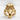 Wolf skull ring, gold vermeil, angled studio view