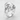 Wolf Skull Jawline Ring, polished silver, front view product photo