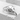 Raven Skull Brow Ridge Ring, polished silver, product photo