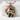 Unicorn Green Thicket Pendant, rose gold plated finish, front view