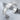 Shield Rivet Panel Bracelet, polished silver, studio product photo