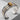 Tiger Eye Fault Bracelet, two-tone, studio product photo