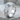 Blue Topaz Crest Spinner Ring, polished silver product view