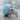 Larimar Rolling Wave Ring, polished silver product view