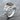 Smoky Quartz Owl Branch Ring, polished silver, angled studio product photo