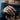 Larimar Coral Branch Ring, gold vermeil, worn on model's hand