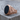 Onyx Elk Antler Shoulder Ring, rose gold, product photo