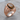 Tiger Eye Saddle Shield Ring in rose gold, angled front view