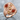 Carnelian Citrine Mosaic Ring, rose gold plated, front view