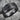 Piano Keyboard Band Ring, product photo, black rhodium