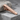 Double Groove Tie Clip Accessory, rose gold, product view