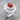 Carnelian Layered Concho Ring in polished silver, studio product photo