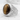 Tiger Eye Wheat Ring, polished silver, front view