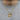 Viking Axe Beast Handle Pendant in gold vermeil, worn on model neck