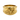 Front view of 14K gold vermeil Aquarius zodiac ring featuring the intricate water bearer motif on white background