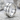Repaired Brutalist Ring, polished silver, product photo on stone