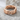 Broken Hoop Earring, rose gold, product photo on stone