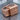 Scroll Secret Compartment Ring, rose gold, open drawer on reflective stand