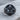 Gorilla Signet Ring, black rhodium finish, front view