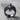 Tarantula Spider Ring, black rhodium, front view on wooden surface