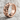 Geometric Armor Ring, rose gold, product photo on stone