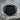 Norse Yggdrasil Ring, black rhodium, front view on stone