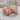 Two Headed Eagle Ring, rose gold, front view on stone