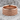 Asanoha Pattern Ring in rose gold, angled product photo