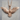 Flying Eagle Pendant, rose gold, front view on display stand