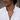Male model wearing the oxidized silver Celtic heart pendant necklace with an open unbuttoned white shirt