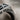 SOA Skull Ring, oxidized silver, close-up of engraved shoulder lettering