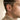 Male model wearing a tiny oxidized silver ghost stud earring on earlobe for everyday spooky cute style