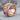 Queens Playing Card Ring, rose gold, angled view on stone