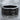 Maltese Cross Band Ring, black rhodium, product photo on stone