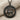 Anatolian stag pendant, product photo, black rhodium finish
