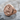 Saint Michael Scales Ring, rose gold, product photo on wet stone