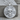 Tribal Skull Medallion Pendant, polished, front product photo