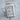 Avalokiteshvara Bodhisattva Pendant, polished silver, product photo