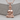 Meditating Buddha Pendant in rose gold finish