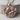 Mother Child Heart Pendant, product photo, rose gold finish