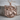 bull moose medallion pendant, rose gold product photo