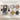 Crossed Axes Skull Ring, finish options collage in silver and gold