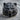 Roaring Grizzly Bear Ring, black rhodium plated finish, product view