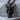 Tribal Elder Totem Pendant, black rhodium finish, front product view