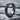 Beaded Row Hoop Earring, black rhodium, product photo on slate